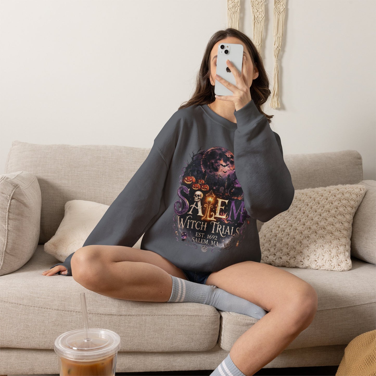 SALEM WITCH TRIALS Unisex Heavy Blend™ Crewneck Sweatshirt