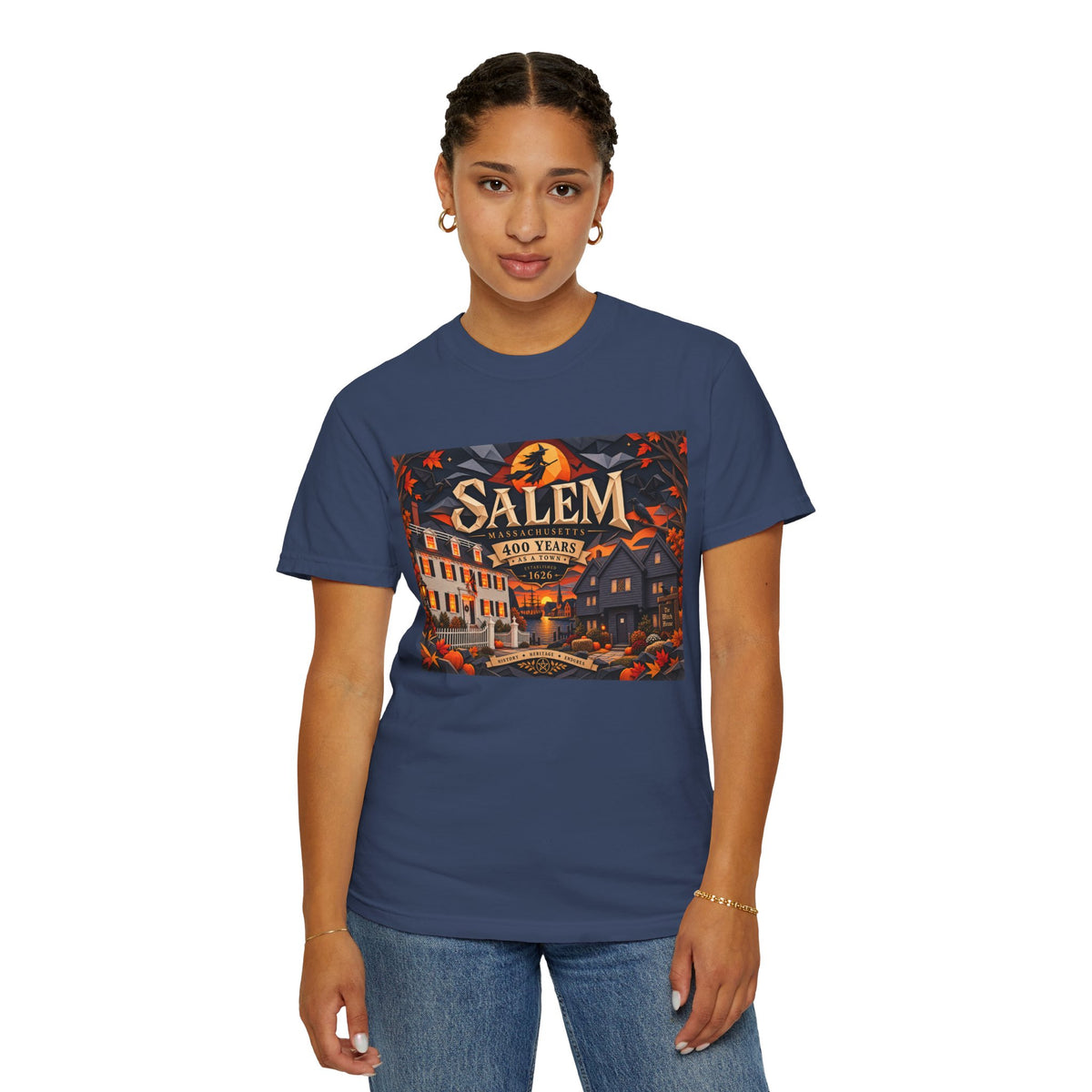 Salem 400 Forever - Unisex Garment-Dyed T-shirt