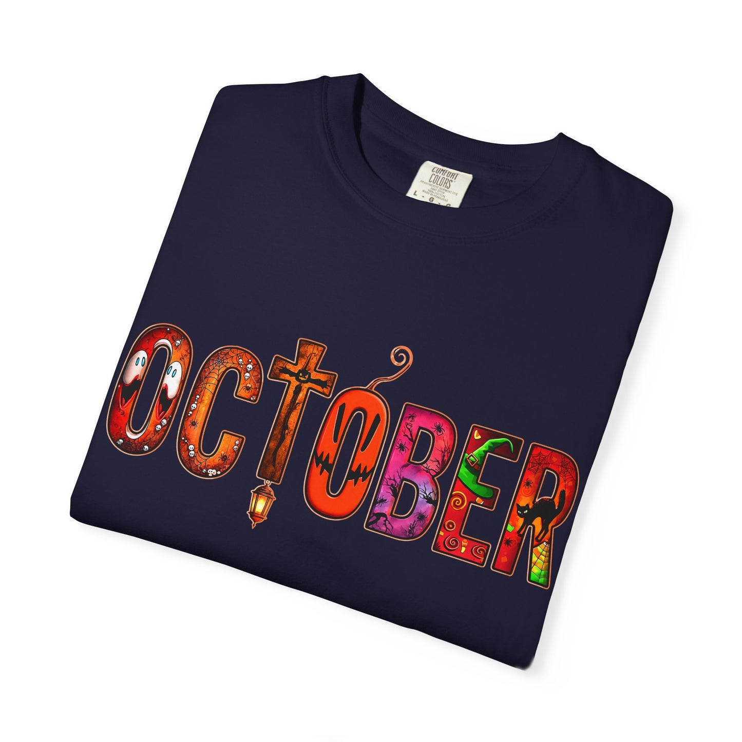 OCTOBER Unisex Garment-Dyed T-shirt