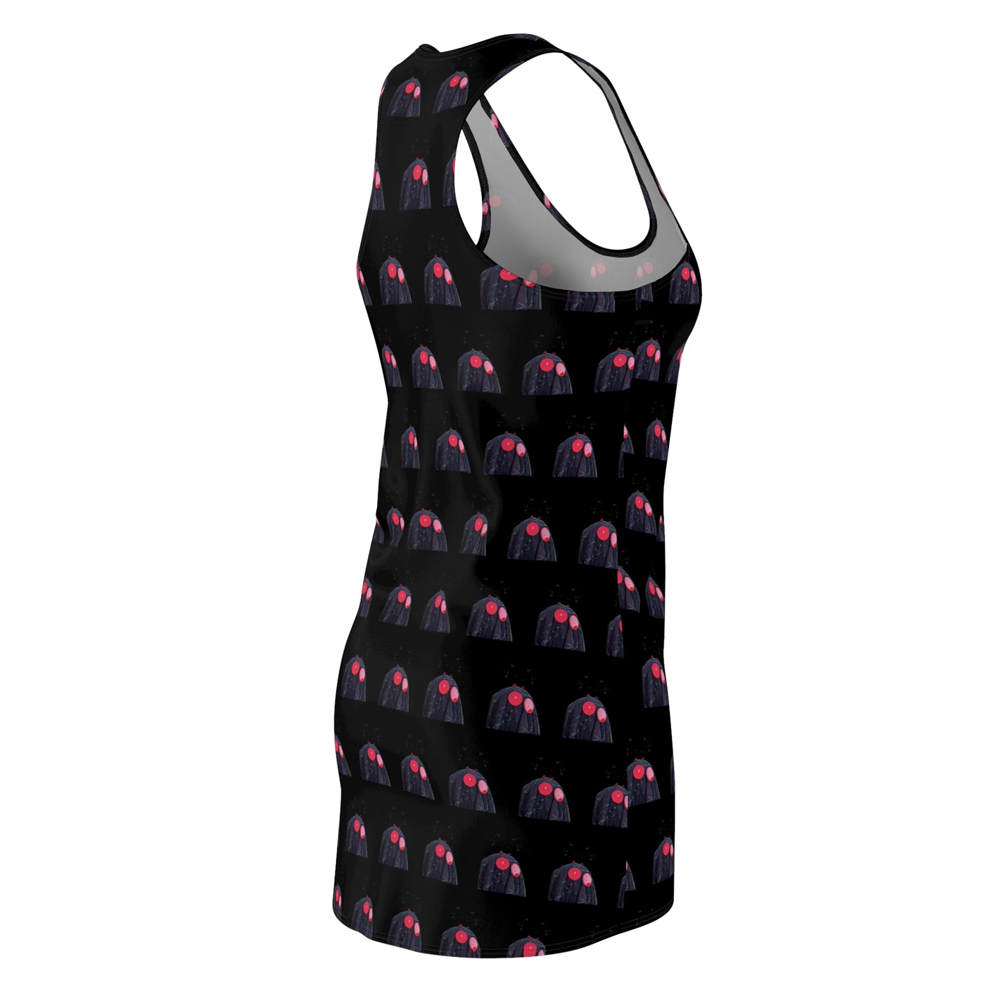 MOTHMAN Women's Cut & Sew Racerback Dress (AOP)
