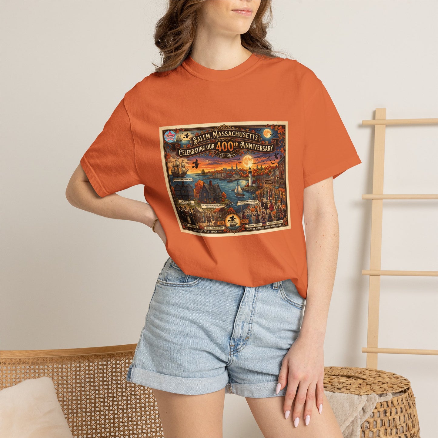 Salem 400 Unisex Garment-Dyed T-shirt