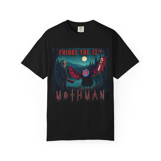Mothman the 13th - Unisex Garment-Dyed T-shirt