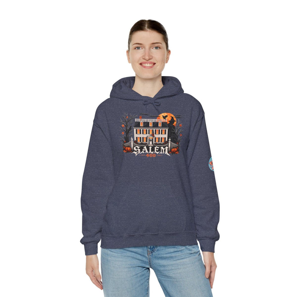 Salem 400 Ropes Mansion - Unisex Heavy Blend™ Hooded Sweatshirt