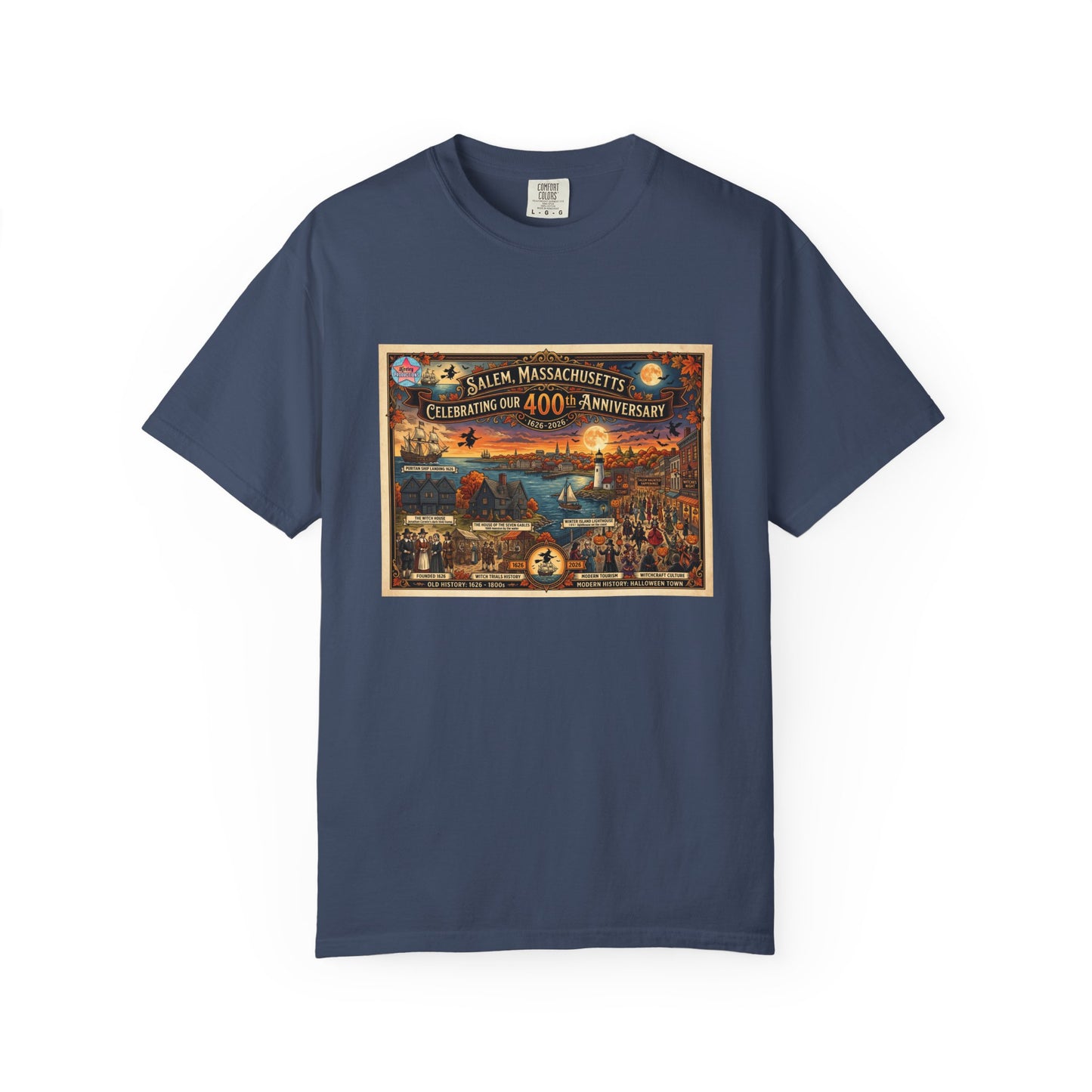 Salem 400 Unisex Garment-Dyed T-shirt