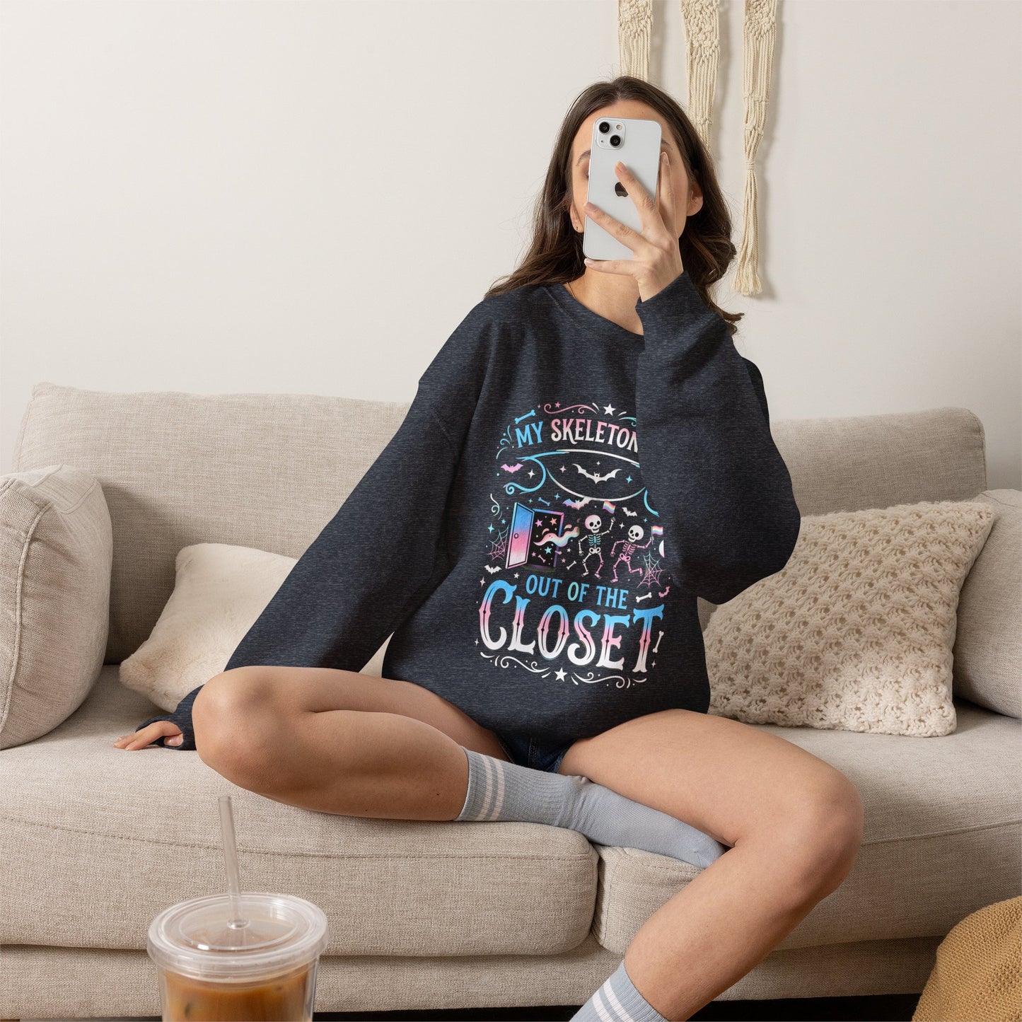 TRANS PRIDE Unisex Heavy Blend™ Crewneck Sweatshirt