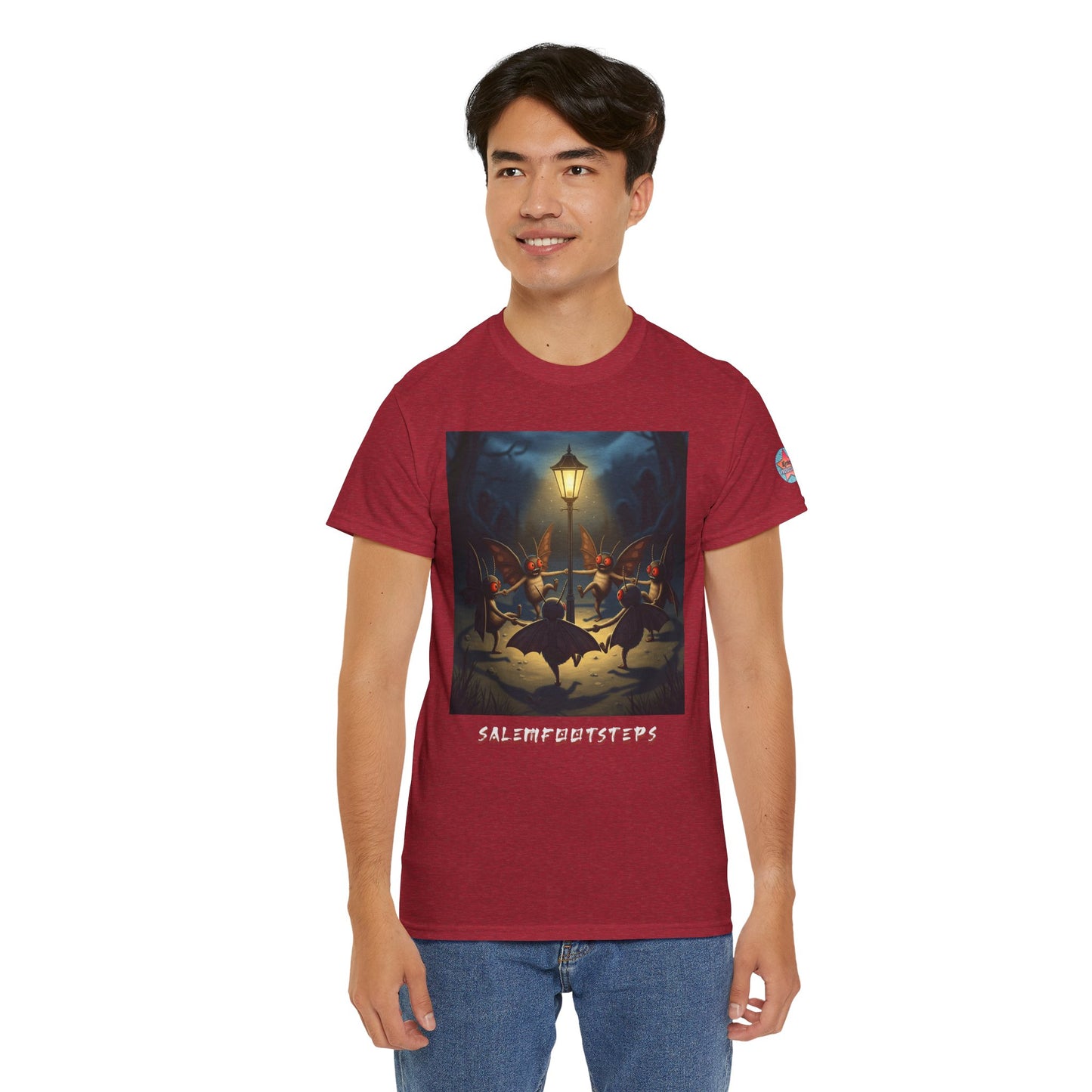 Mothman Lamp Celebration Tee (Mult Colors)