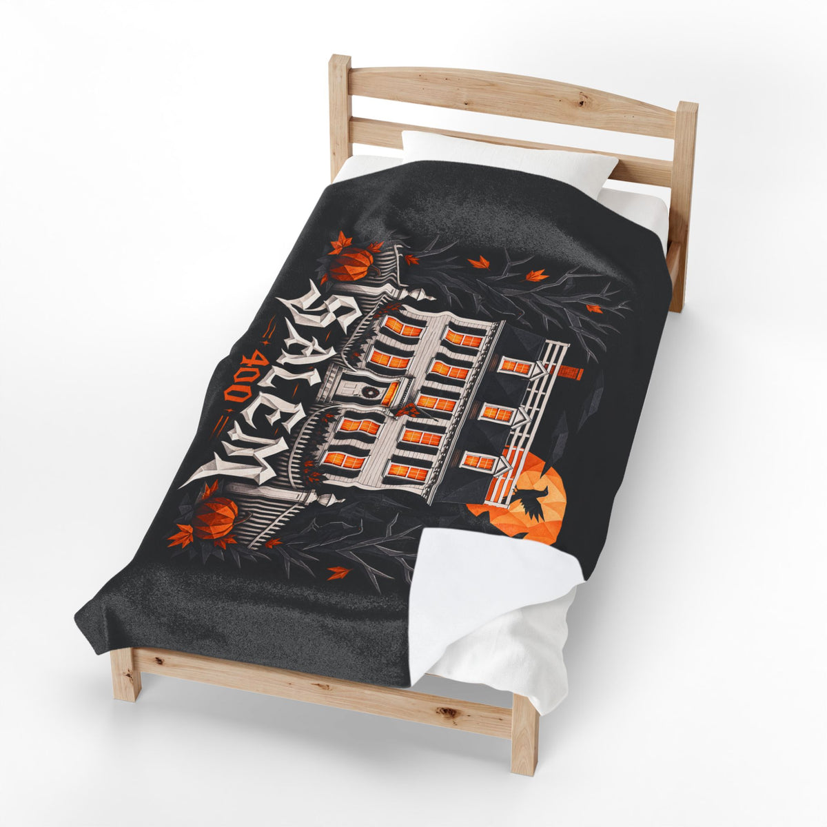 Salem 400 Ropes Mansion - Velveteen Plush Blanket