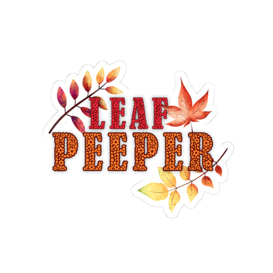 Leaf Peeper Kiss-Cut Stickers