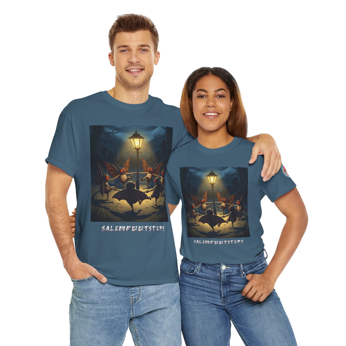 Mothman Lamp Celebration Tee (Mult Colors)