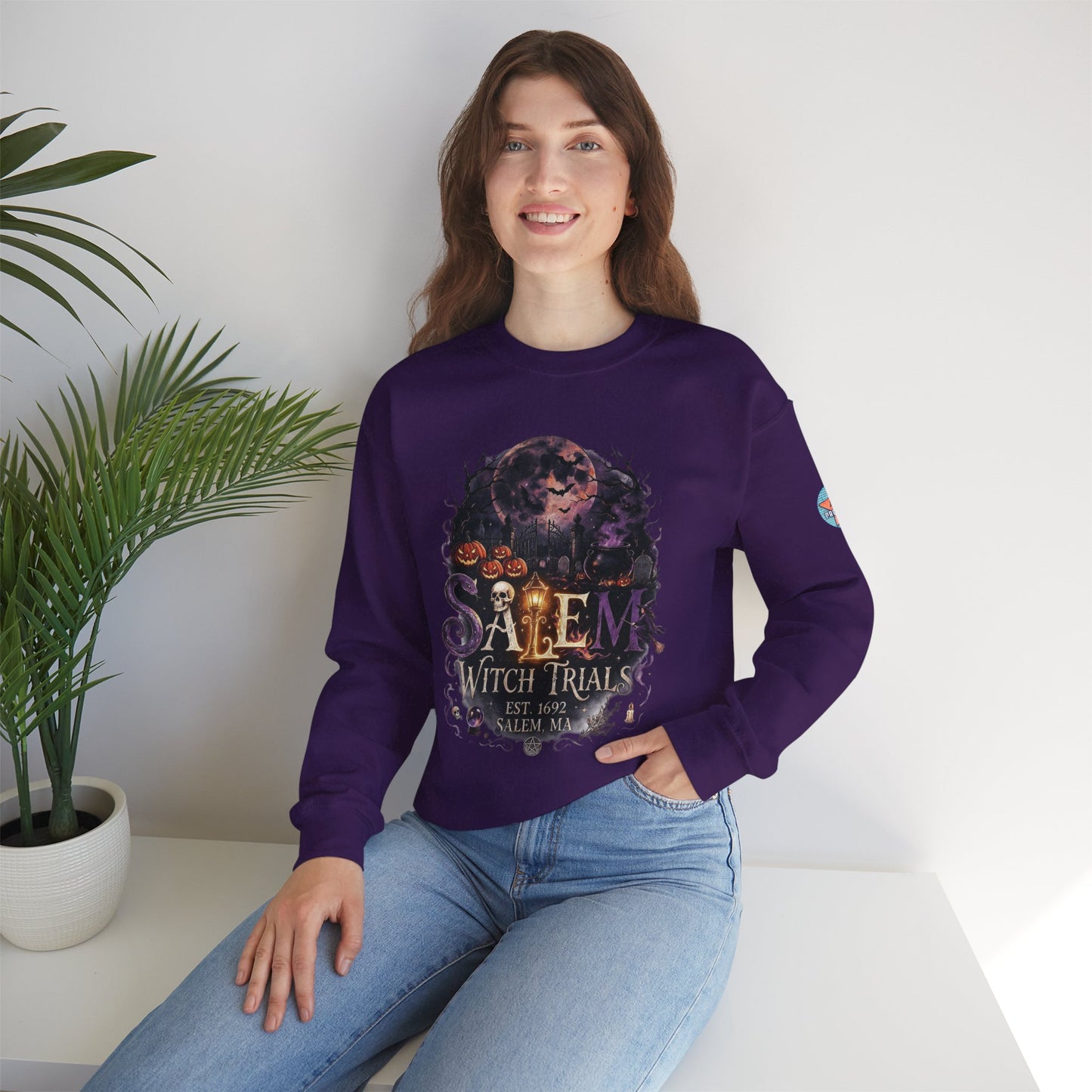 SALEM WITCH TRIALS Unisex Heavy Blend™ Crewneck Sweatshirt