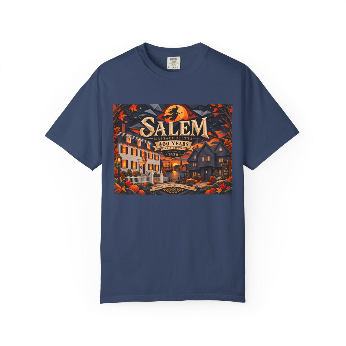 Salem 400 Forever - Unisex Garment-Dyed T-shirt