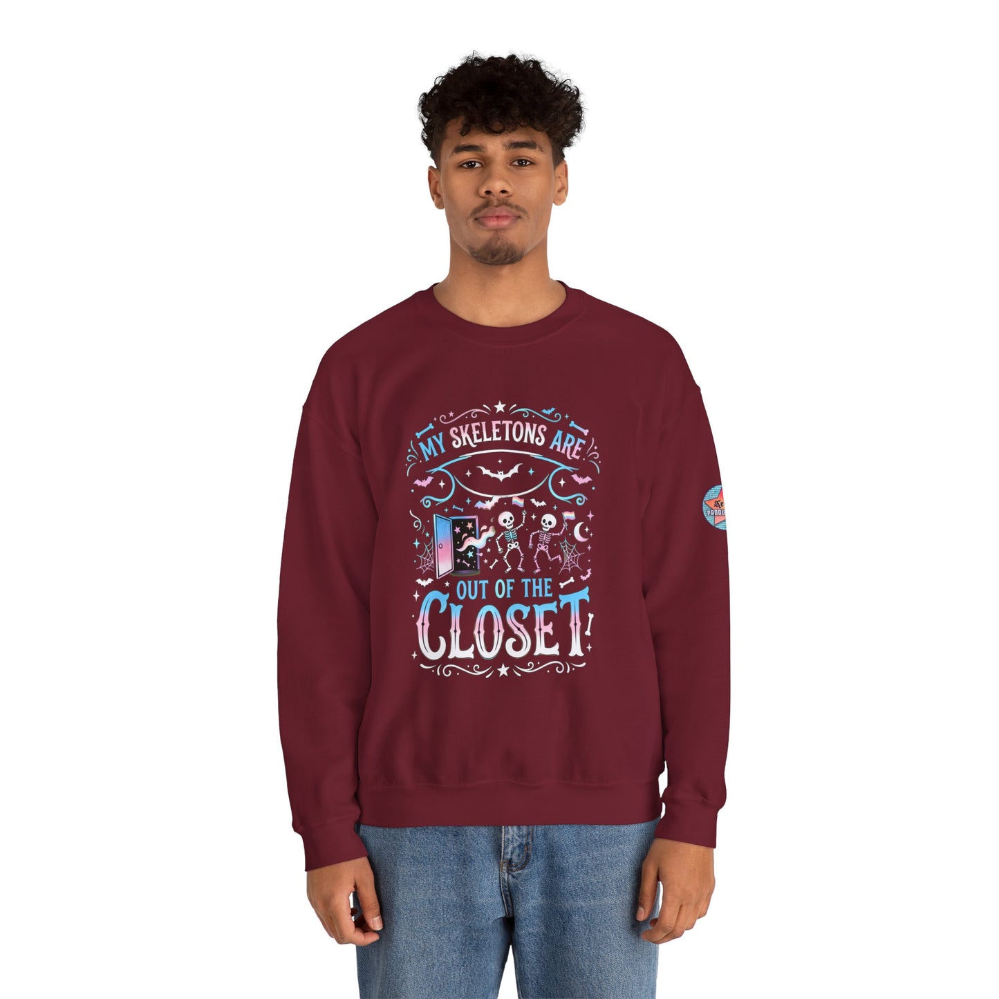 TRANS PRIDE Unisex Heavy Blend™ Crewneck Sweatshirt