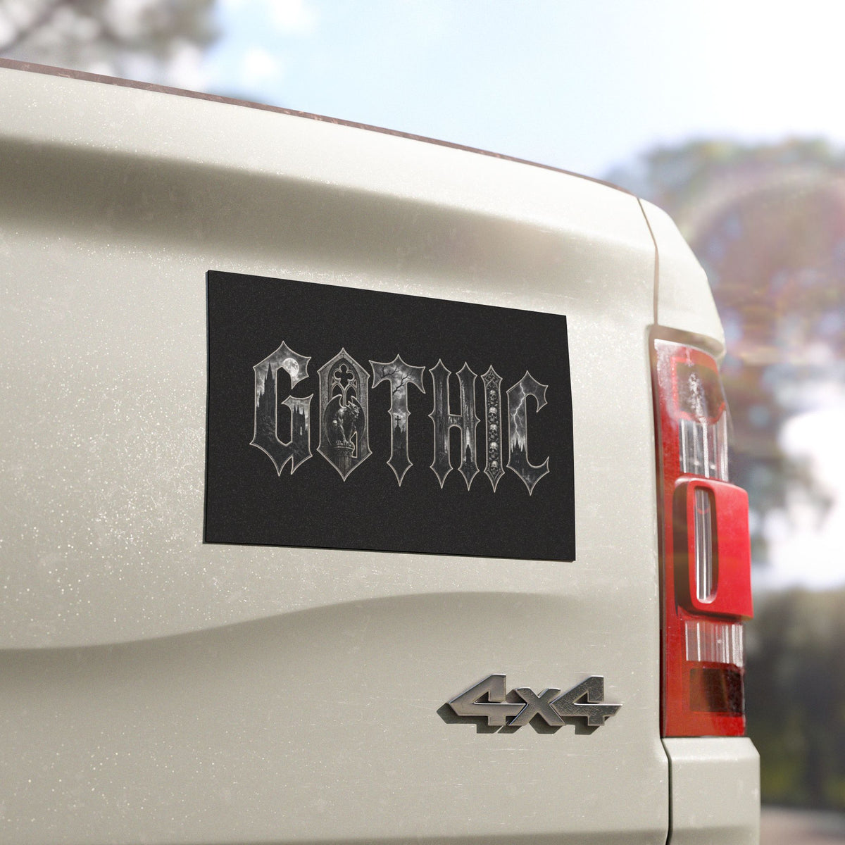 GOTHIC Car Magnets – gothic – alternate view | SalemFootsteps