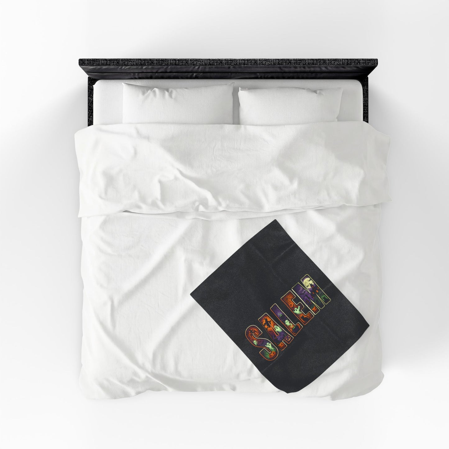 SALEM Spooky Velveteen Plush Blanket