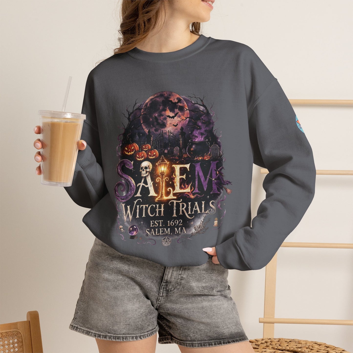 SALEM WITCH TRIALS Unisex Heavy Blend™ Crewneck Sweatshirt