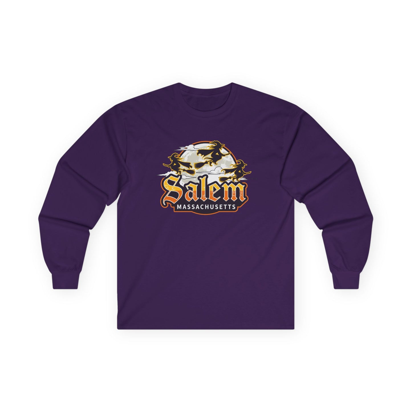 Salem Logo Long Sleeve Tee (Mult Colors)