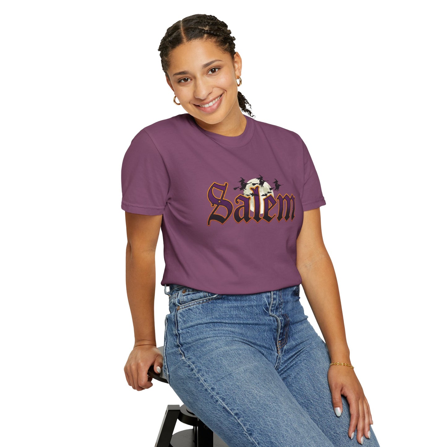 SALEM WTICHES Unisex Garment-Dyed T-shirt