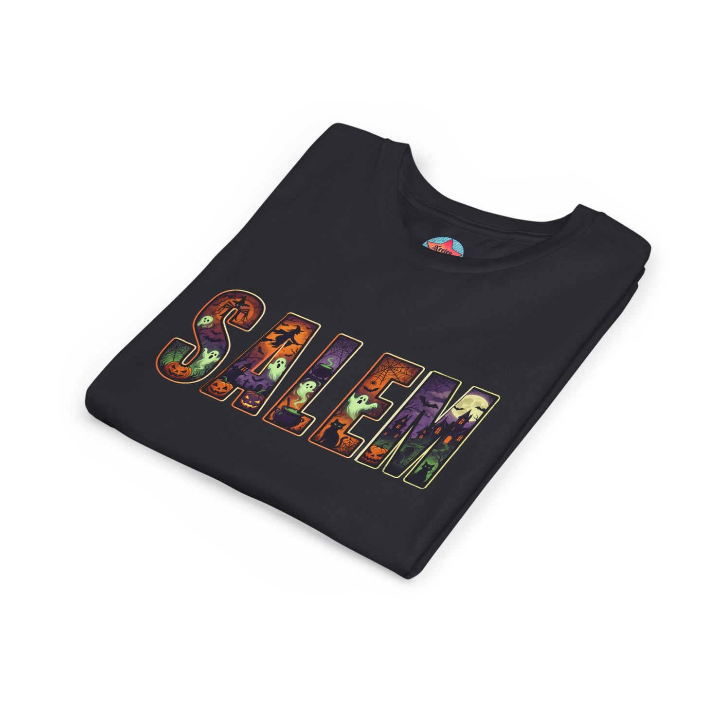 SALEM SPOOKY Youth Short Sleeve Tshirt (More Colors)