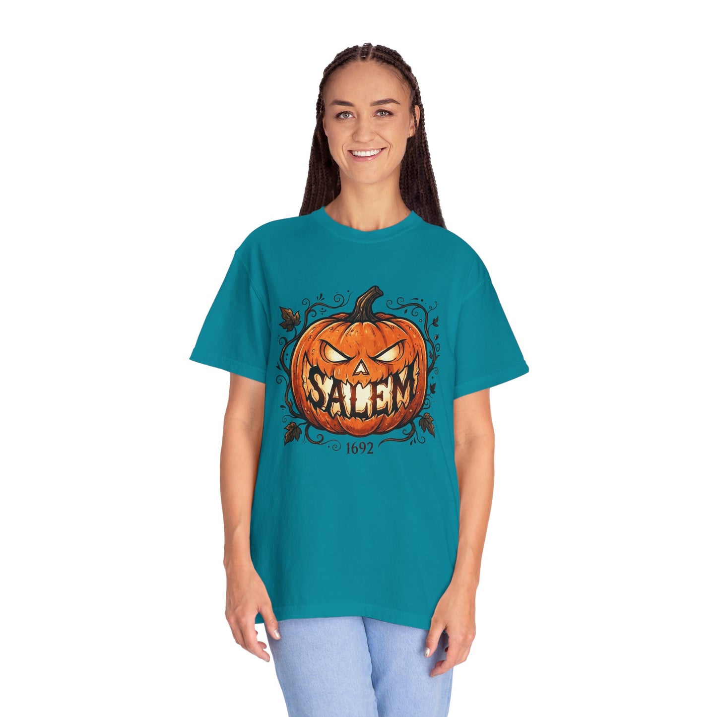 SALEM SMILE Unisex Garment-Dyed T-shirt