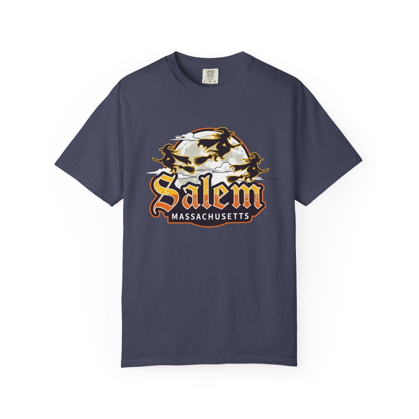 SALEM LOGO Unisex Garment-Dyed T-shirt