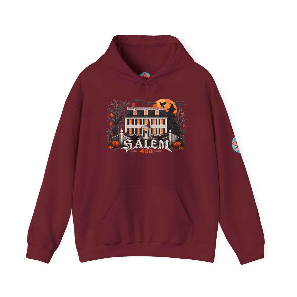 Salem 400 Ropes Mansion - Unisex Heavy Blend™ Hooded Sweatshirt