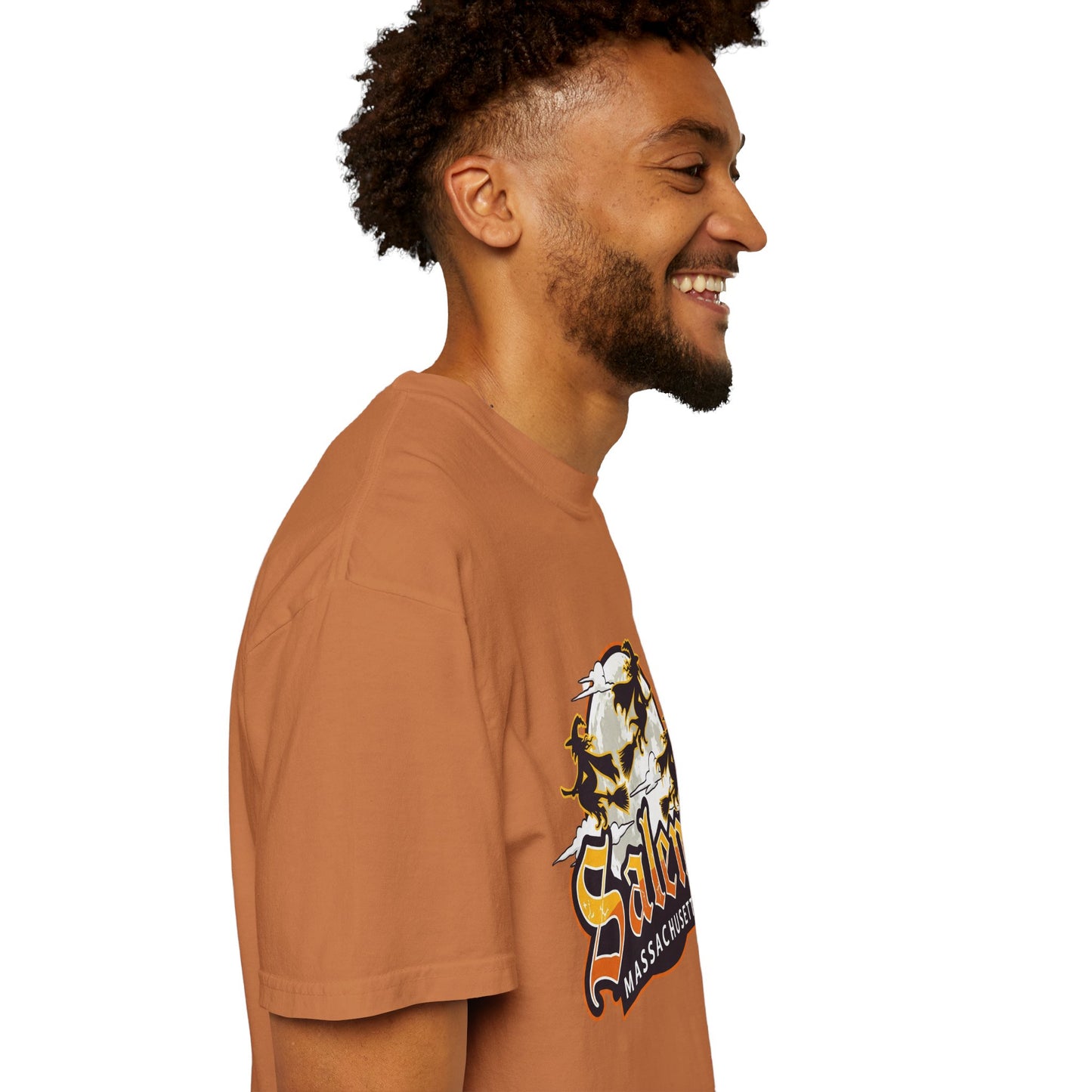 SALEM LOGO Unisex Garment-Dyed T-shirt