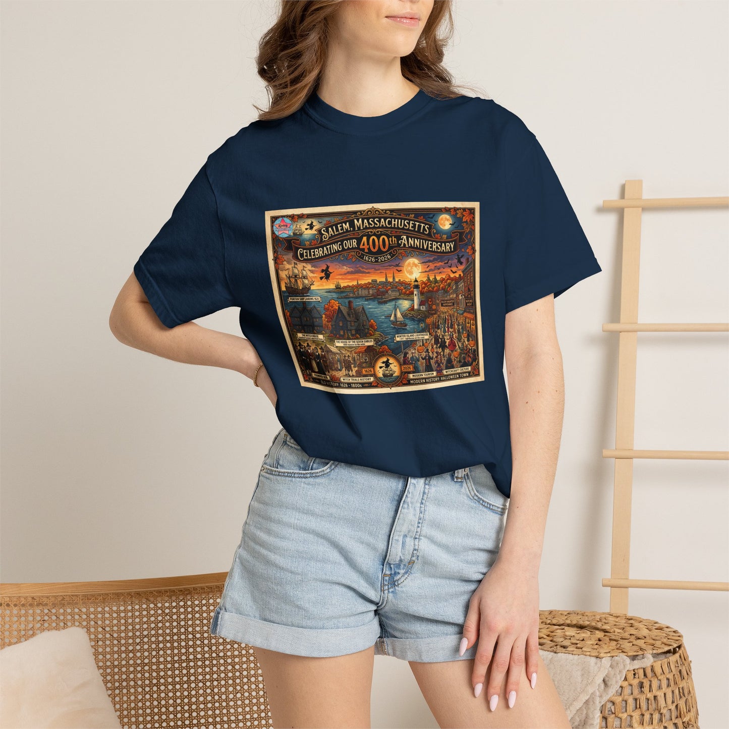 Salem 400 Unisex Garment-Dyed T-shirt