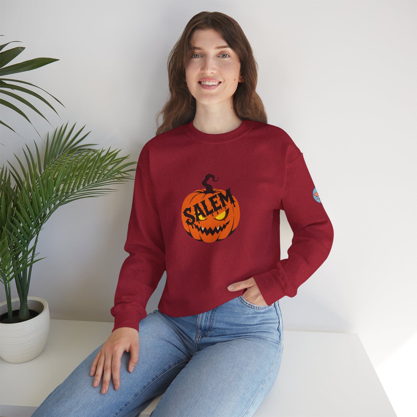 SALEM HALLOWEEN - Unisex Heavy Blend™ Crewneck Sweatshirt