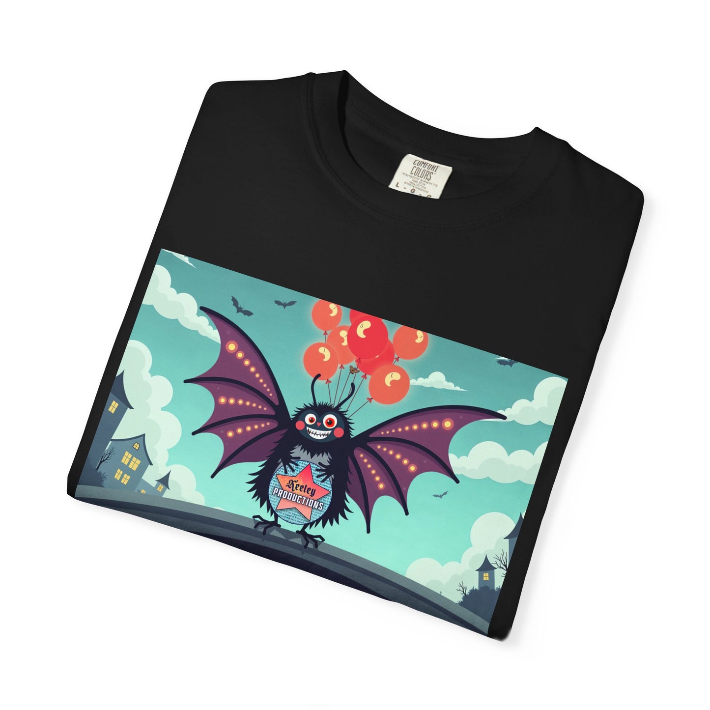 SalemFootsteps Mothman - Unisex Garment-Dyed T-shirt