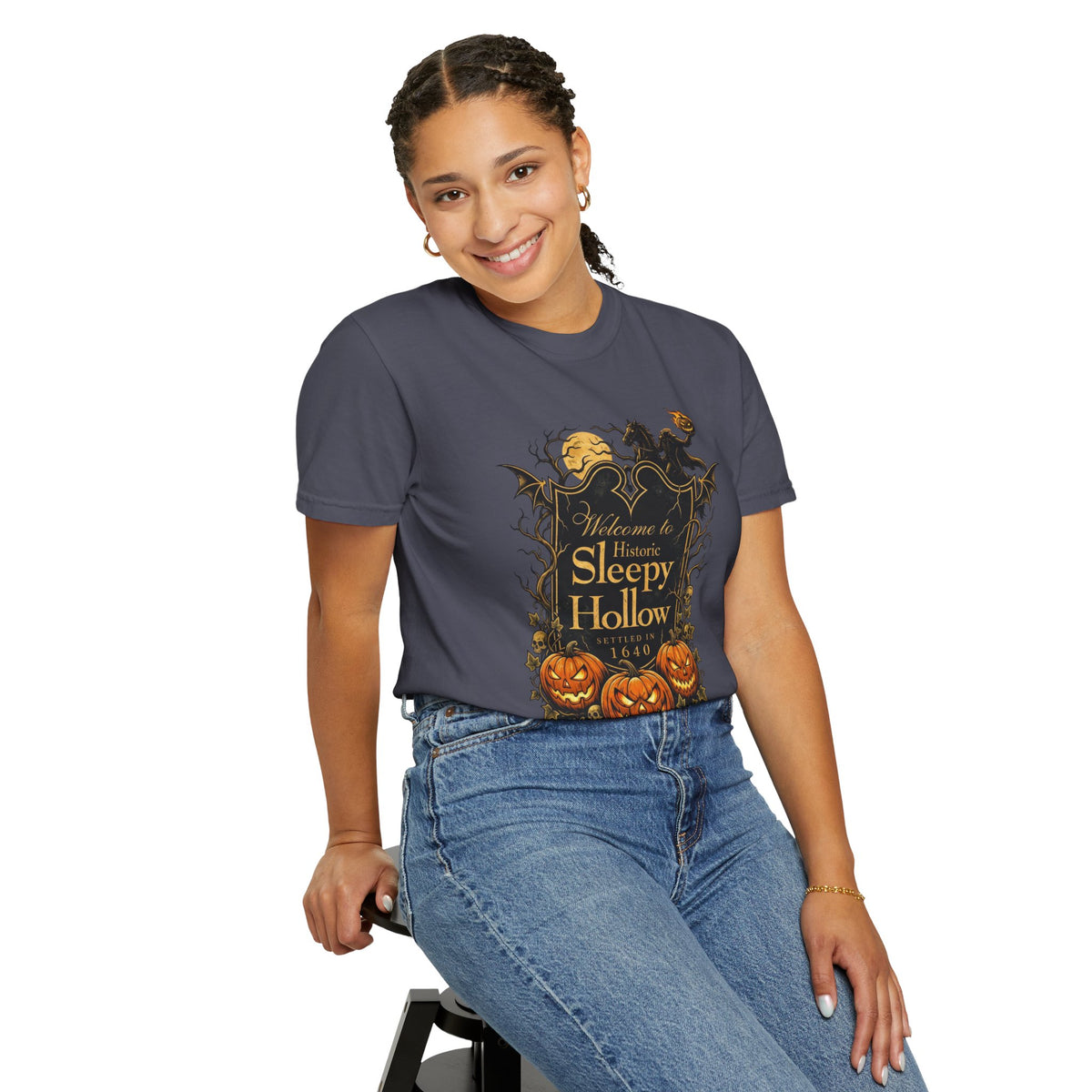 SLEEPY HOLLOW Unisex Garment-Dyed T-shirt