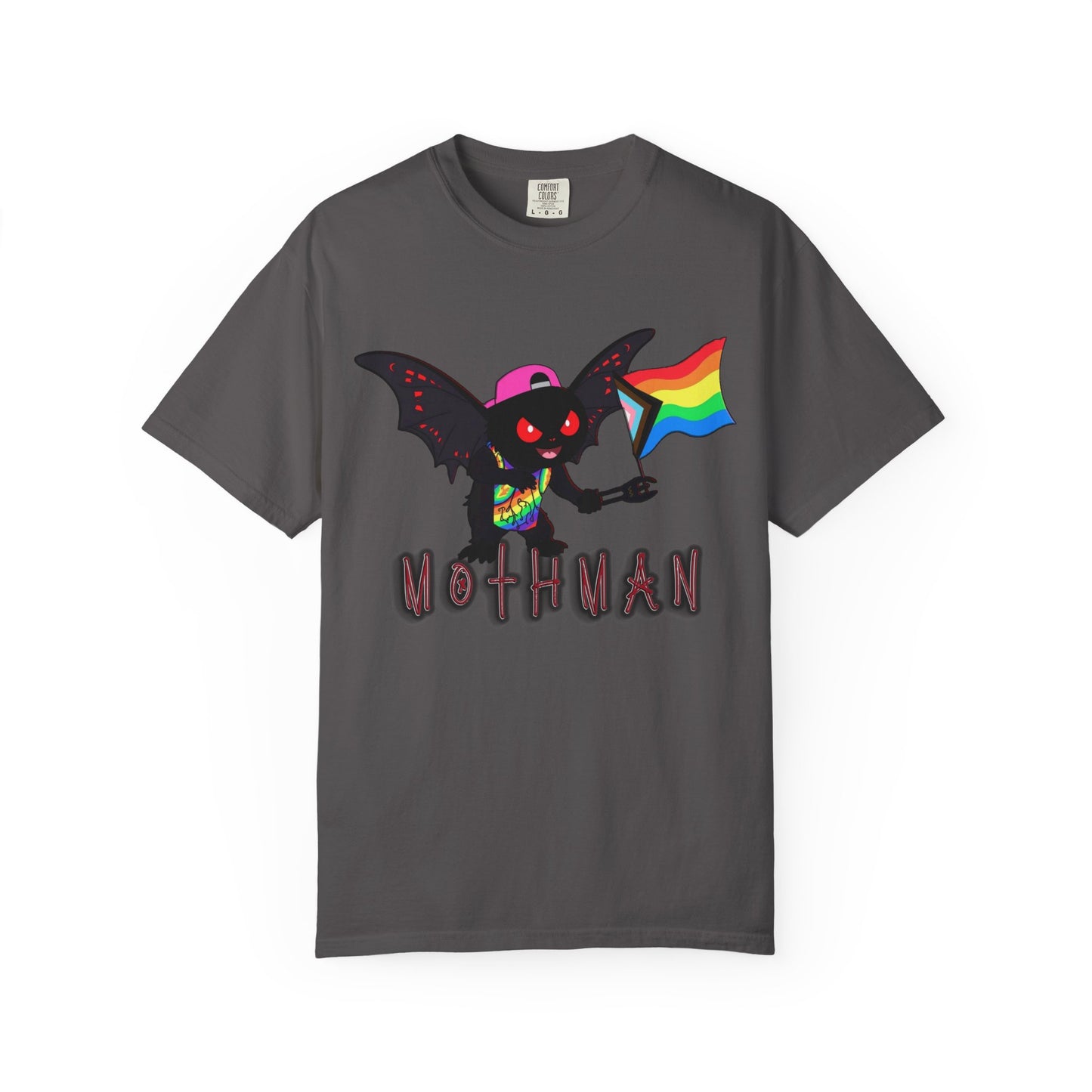 Limited Release Pride Mothman - Unisex Garment-Dyed T-shirt
