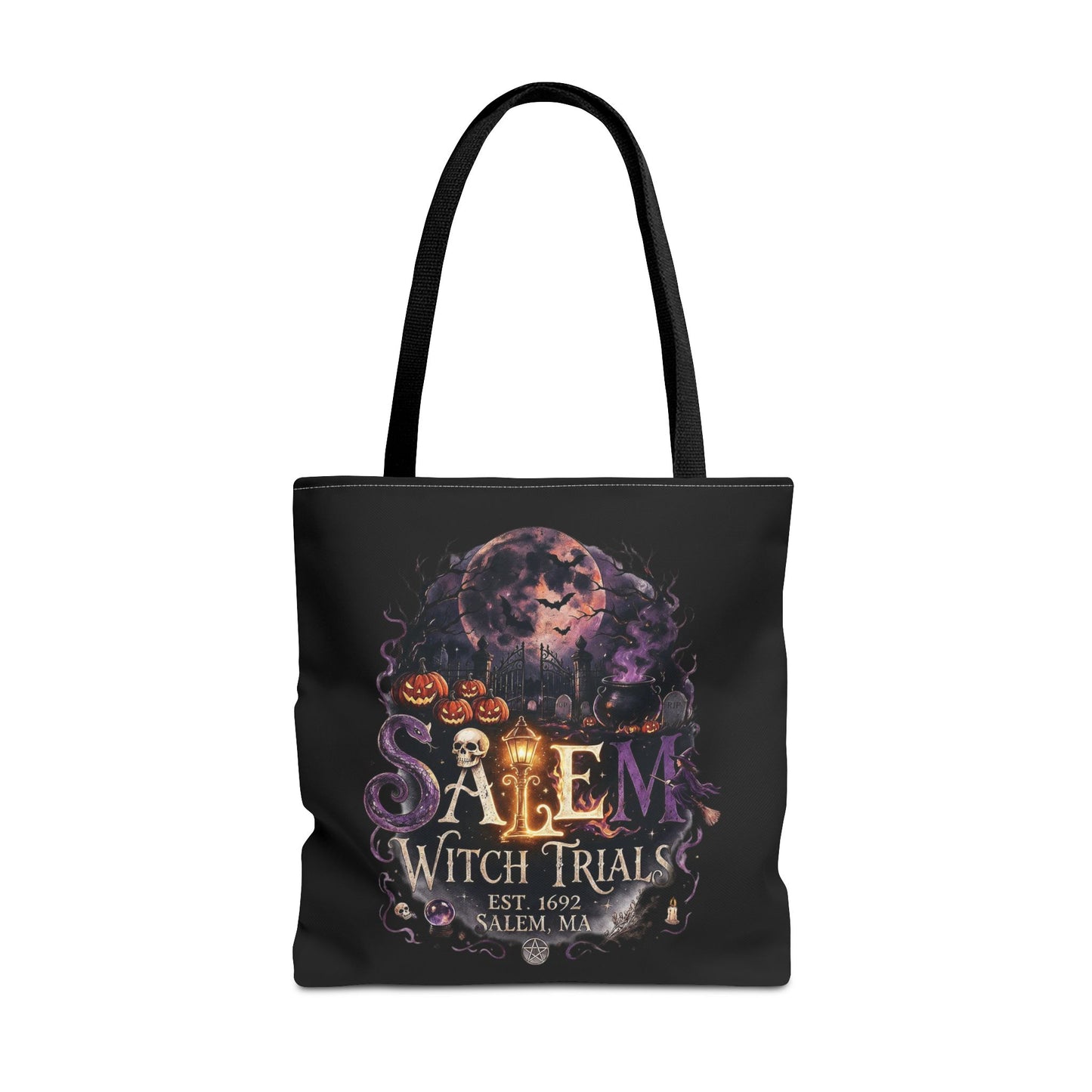 SALEM WITCH TRIALS Tote Bag (AOP)
