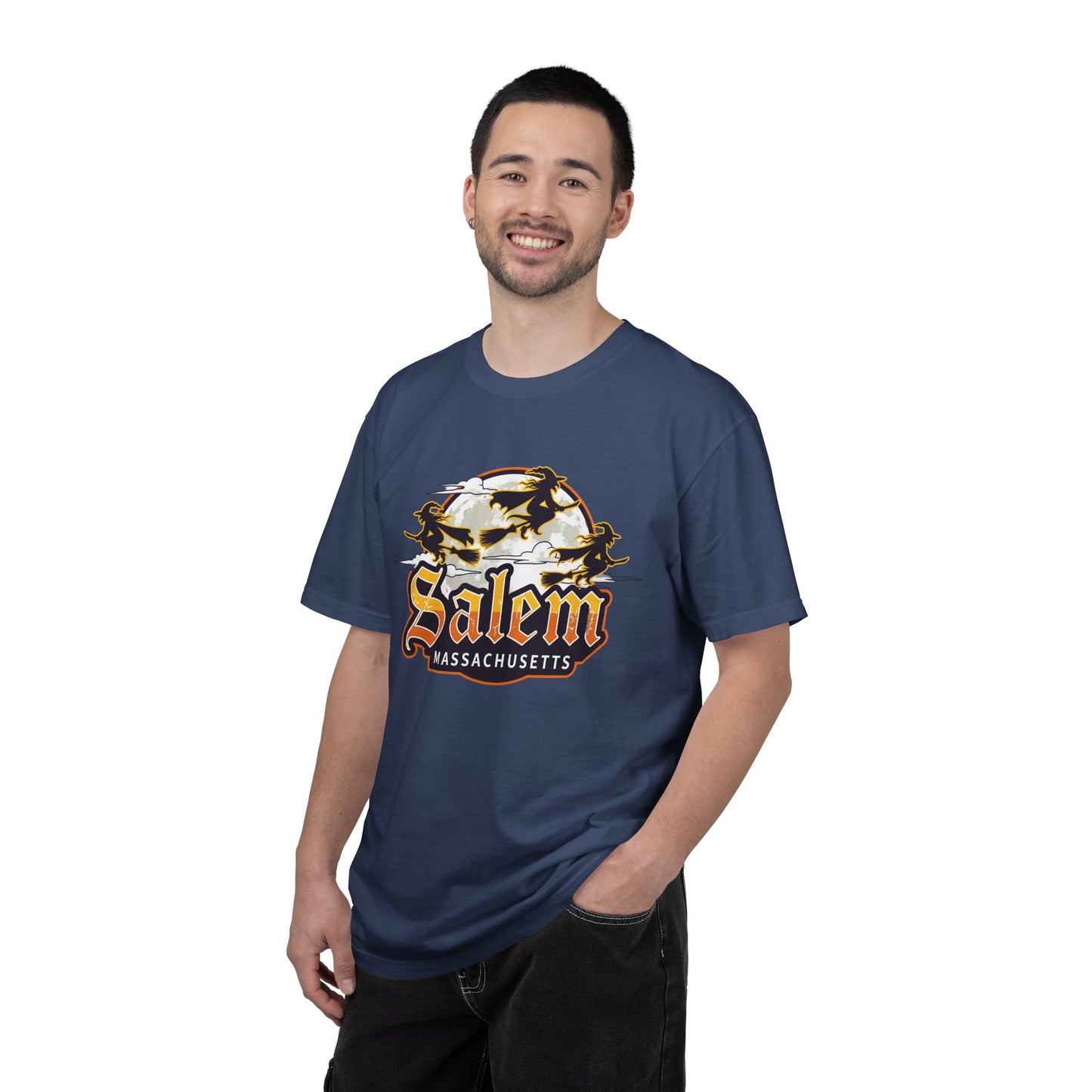 SALEM LOGO Unisex Garment-Dyed T-shirt