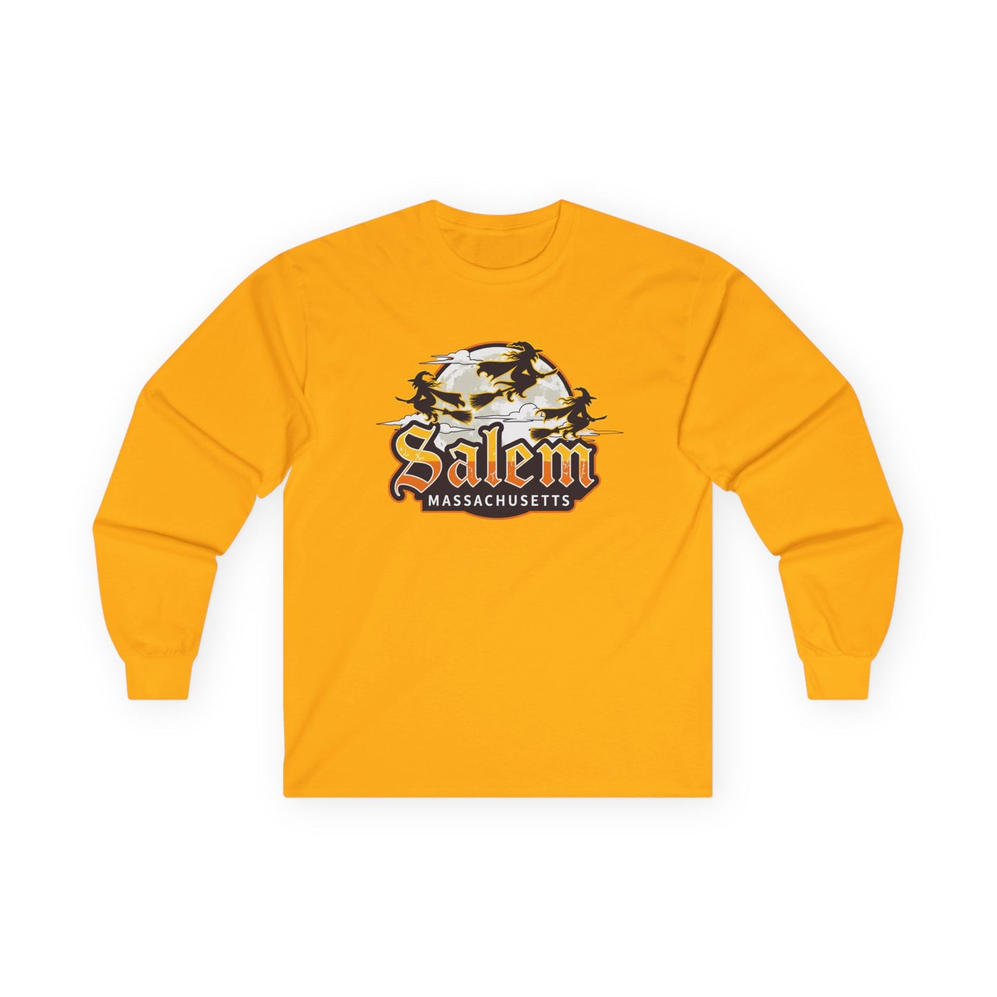 Salem Logo Long Sleeve Tee (Mult Colors)