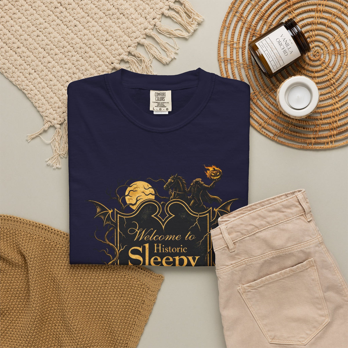 SLEEPY HOLLOW Unisex Garment-Dyed T-shirt