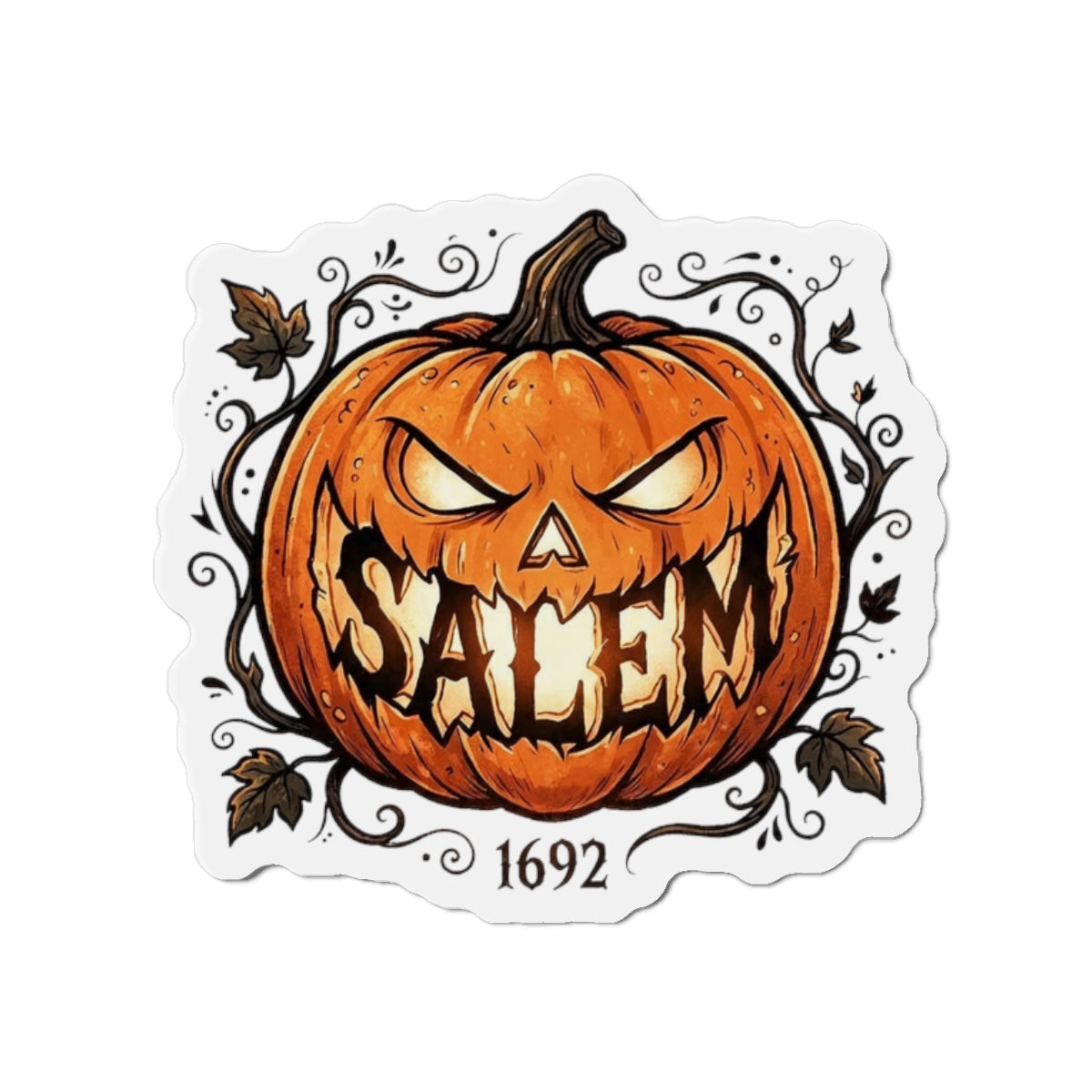 SALEM SMILE Die-Cut Magnets