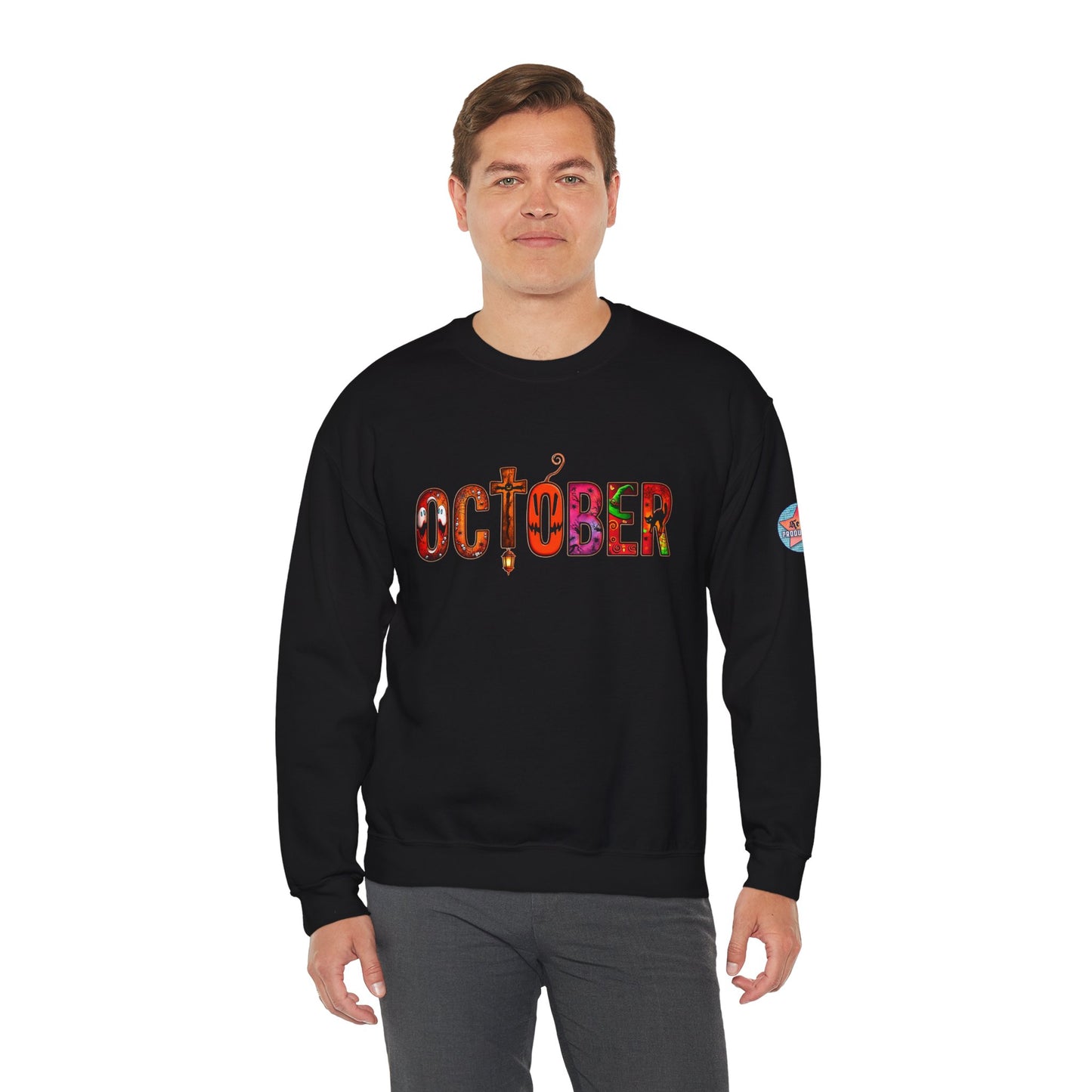 OCTOBER Unisex Heavy Blend™ Crewneck Sweatshirt