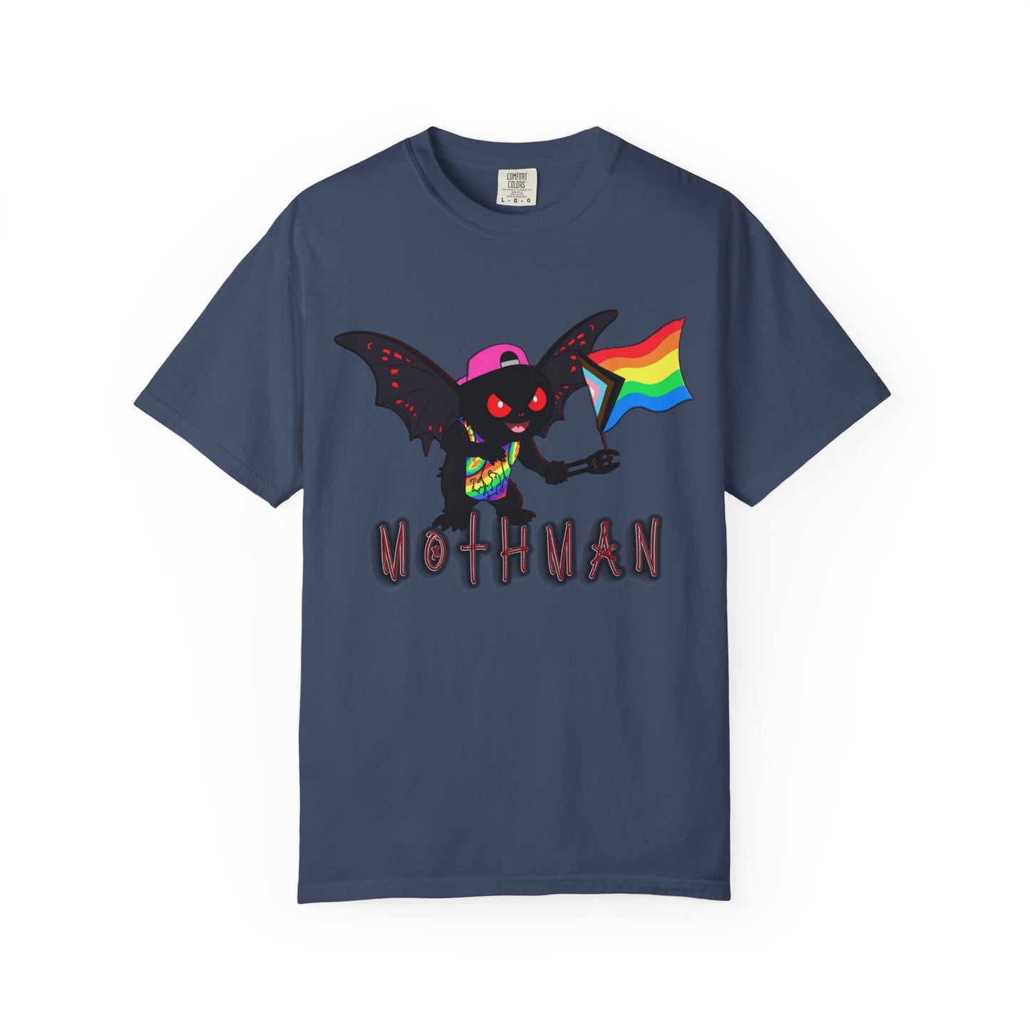 Limited Release Pride Mothman - Unisex Garment-Dyed T-shirt
