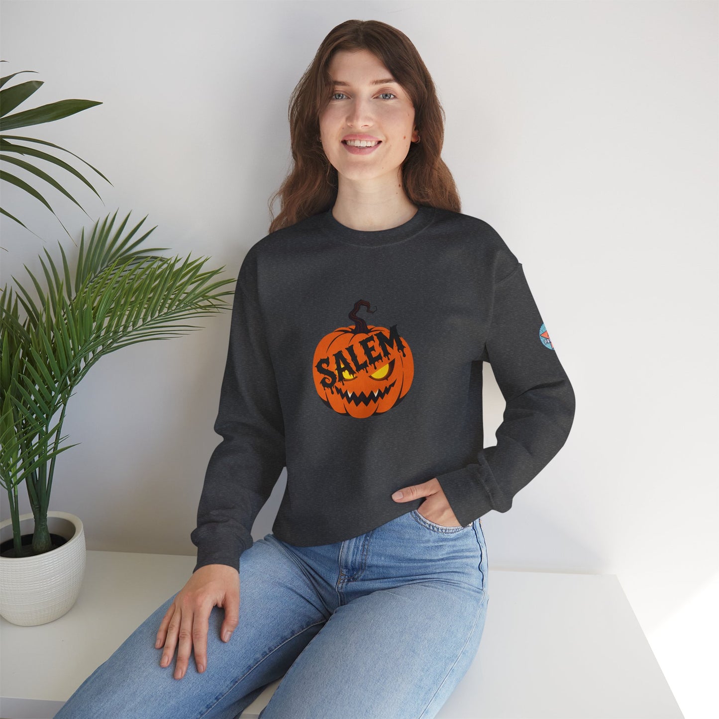SALEM HALLOWEEN - Unisex Heavy Blend™ Crewneck Sweatshirt
