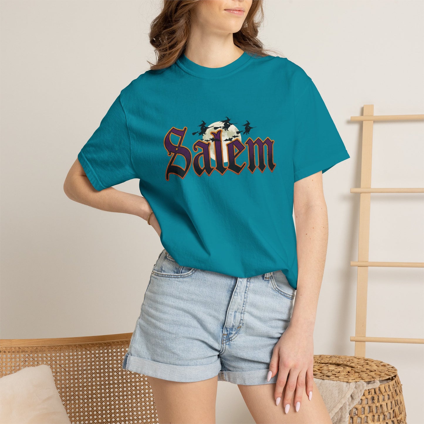 SALEM WTICHES Unisex Garment-Dyed T-shirt