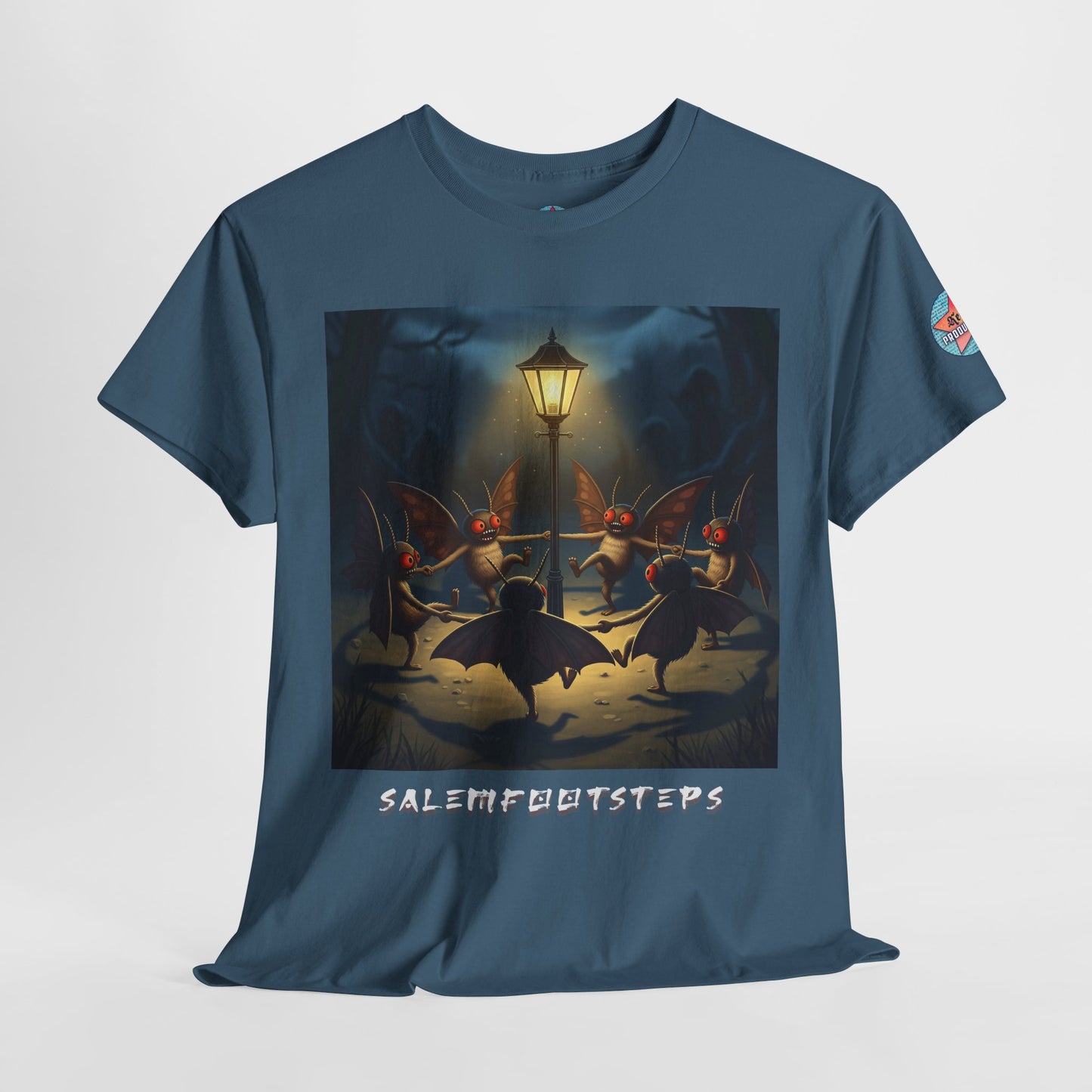 Mothman Lamp Celebration Tee (Mult Colors)