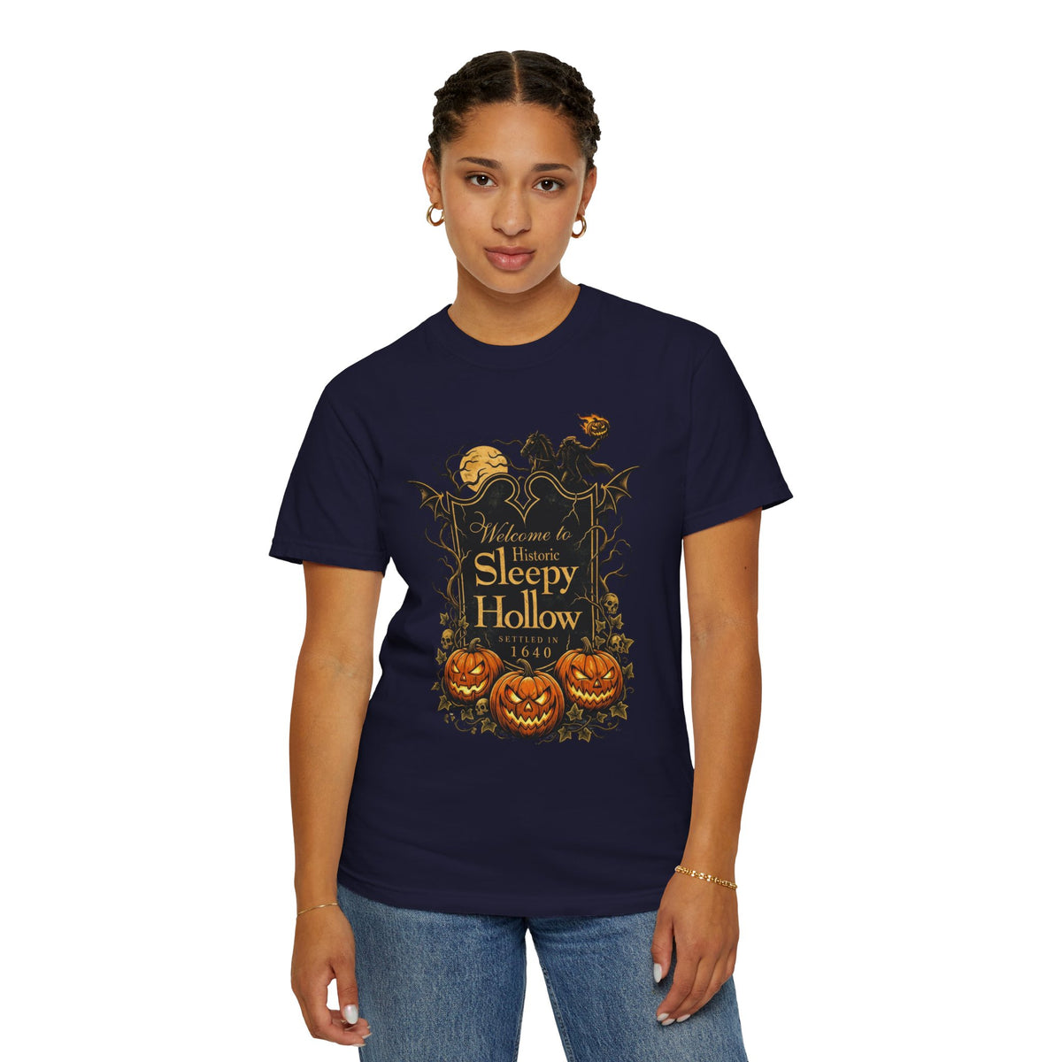 SLEEPY HOLLOW Unisex Garment-Dyed T-shirt