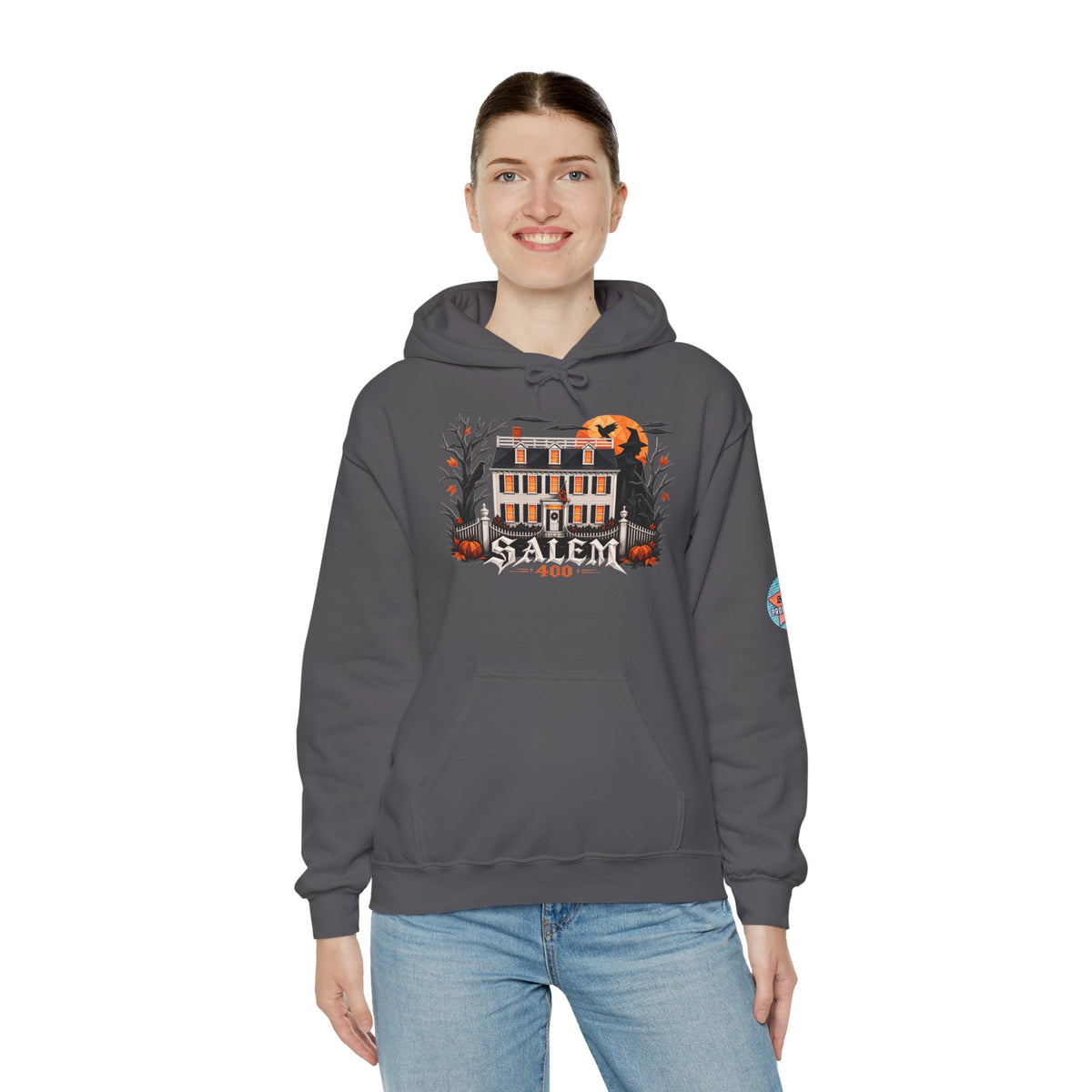 Salem 400 Ropes Mansion - Unisex Heavy Blend™ Hooded Sweatshirt