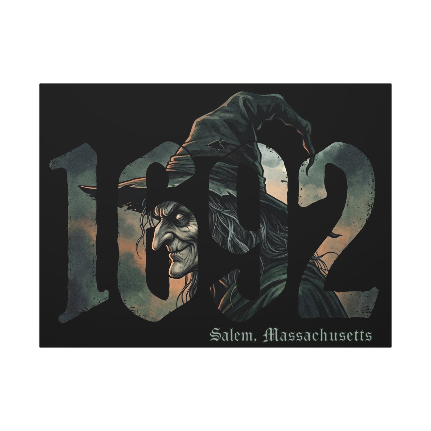 1692 Witch Matte Canvas, Stretched, 1.25"