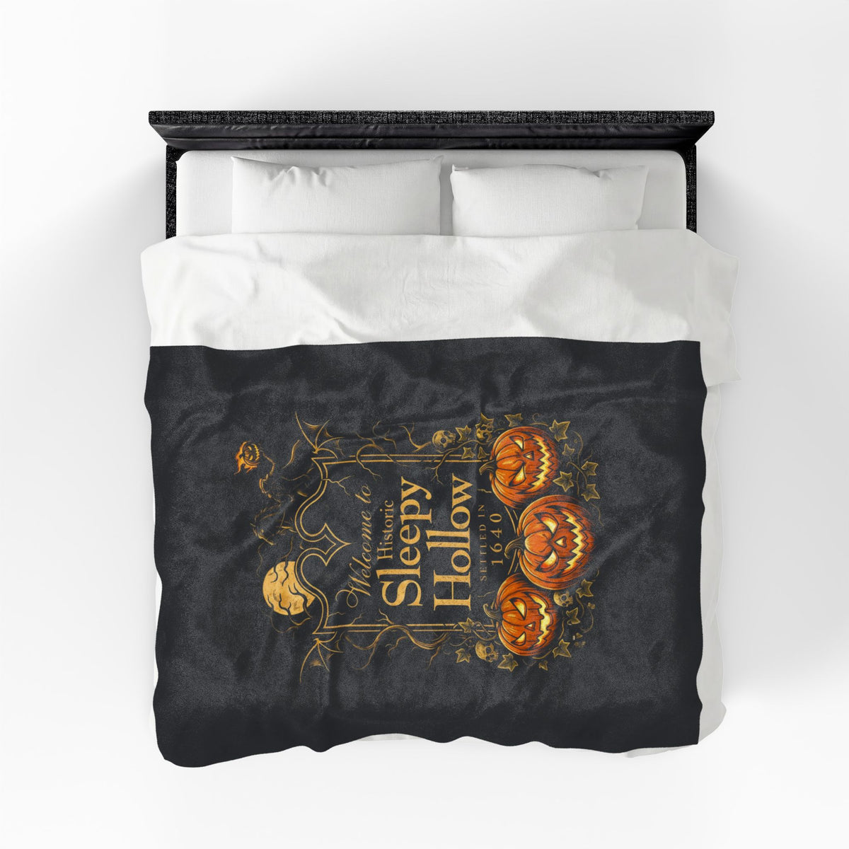 SLEEPY HOLLOW Velveteen Plush Blanket