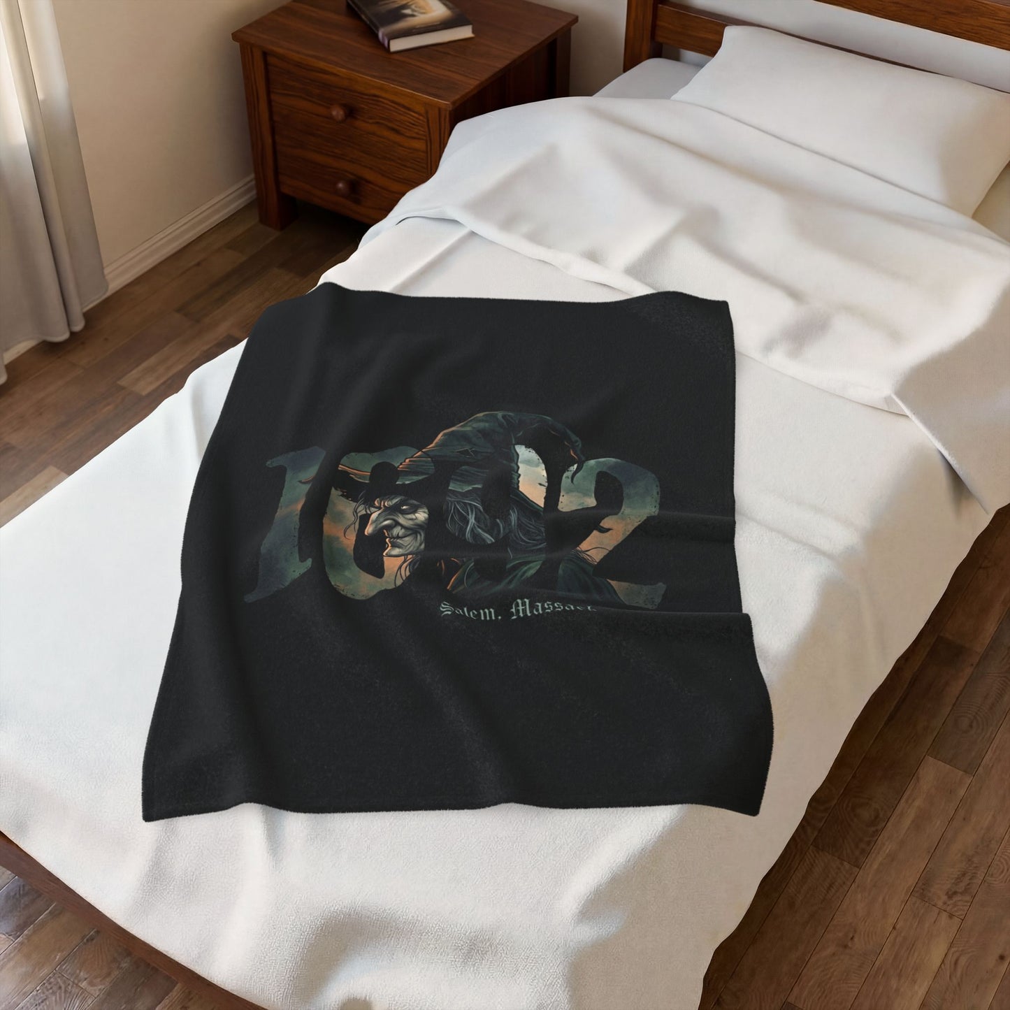 1692 WITCH Velveteen Plush Blanket