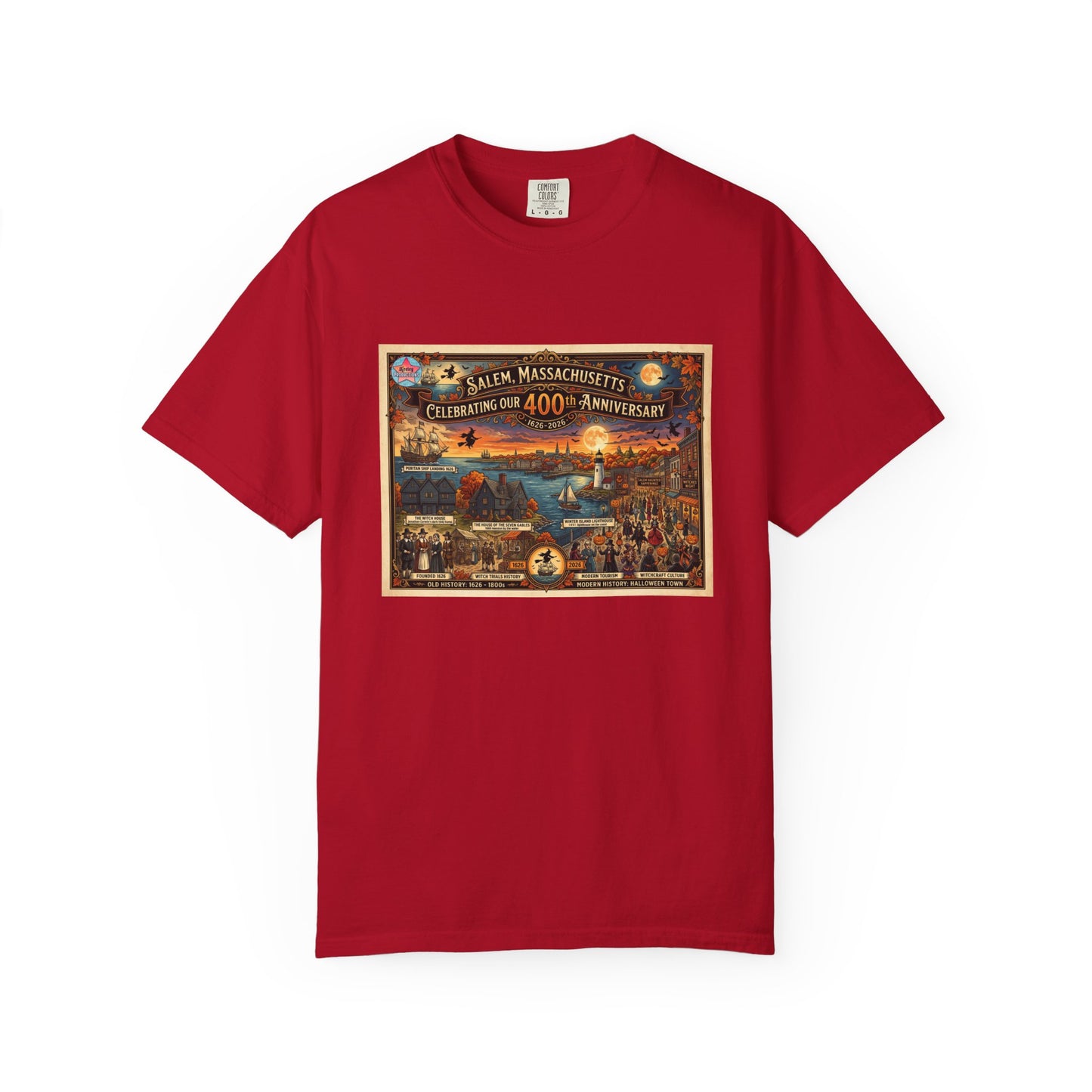 Salem 400 Unisex Garment-Dyed T-shirt