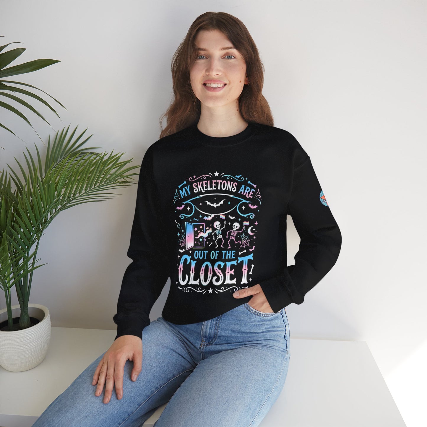 TRANS PRIDE Unisex Heavy Blend™ Crewneck Sweatshirt