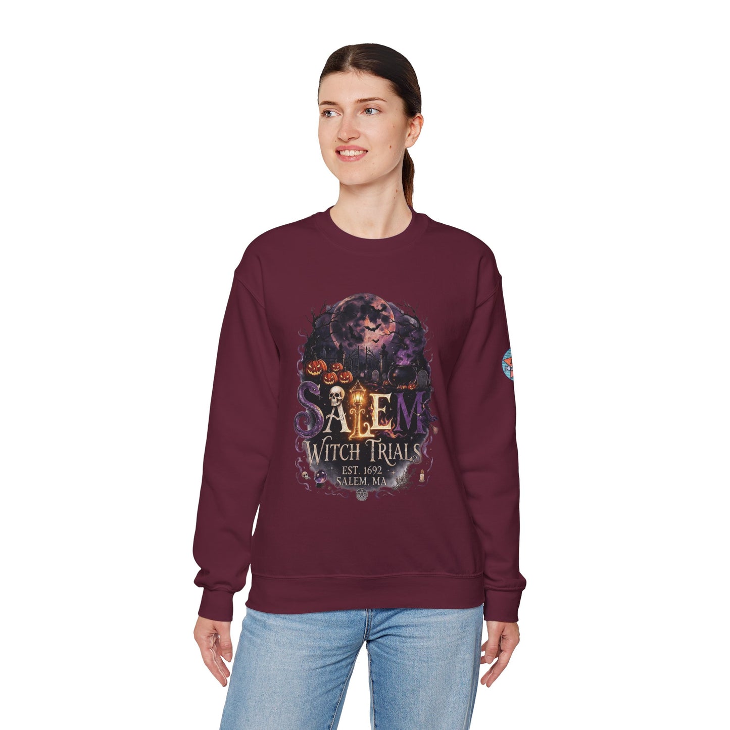 SALEM WITCH TRIALS Unisex Heavy Blend™ Crewneck Sweatshirt