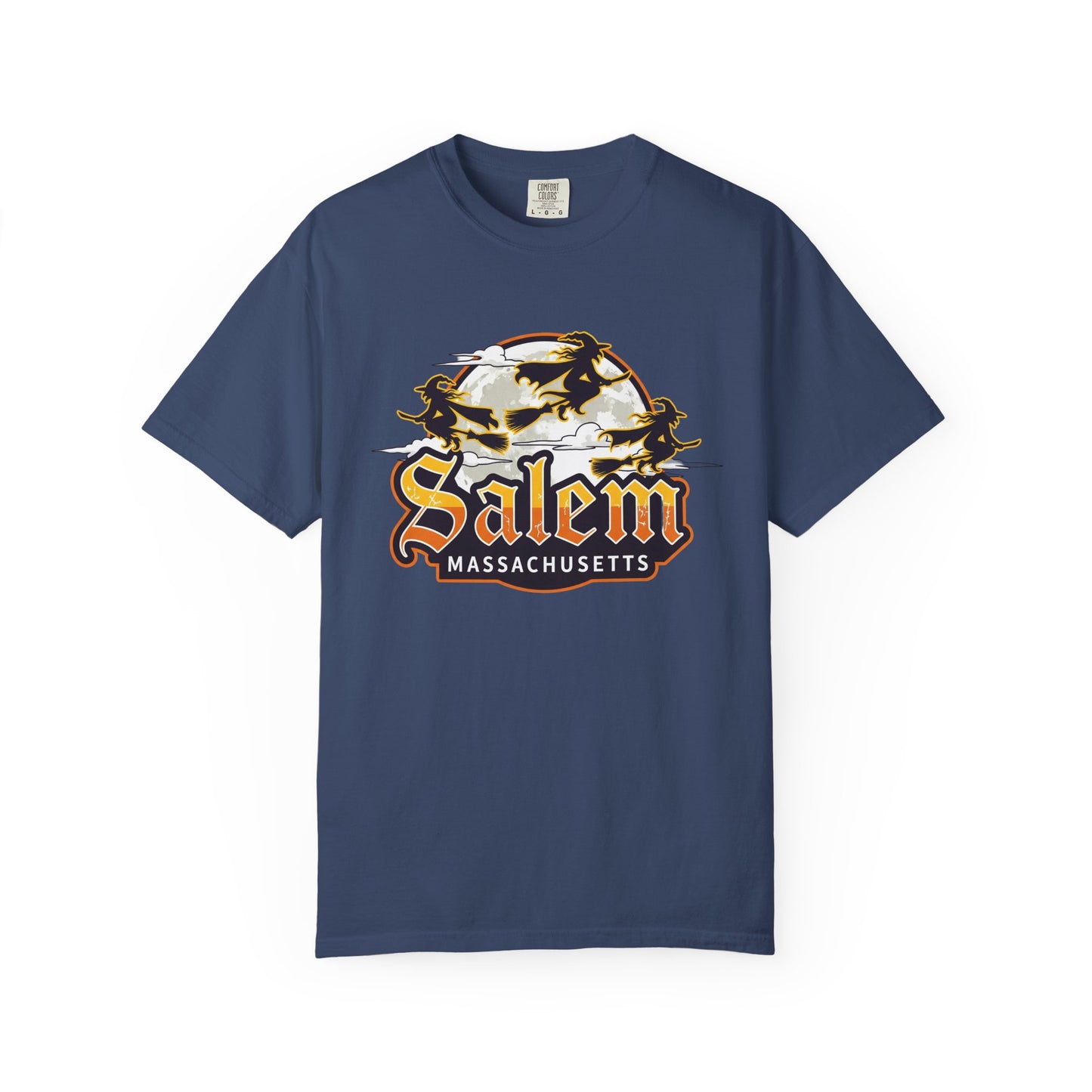 SALEM LOGO Unisex Garment-Dyed T-shirt